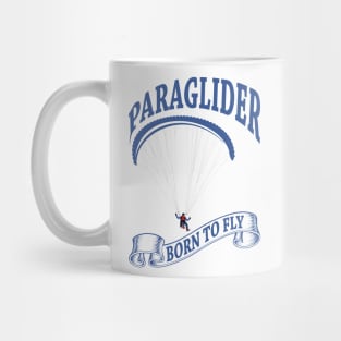 Aesthetic Paragliding Design Mug